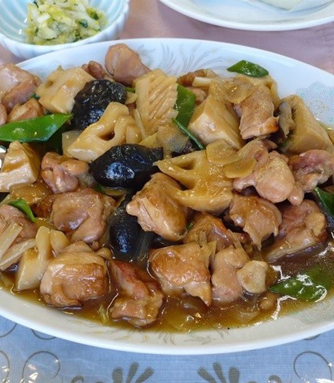 鶏肉とたけのこのオイスターソース煮-レシピのメイン写真