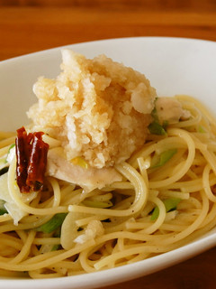 おろしペペロンチーノパスタ-レシピのメイン写真