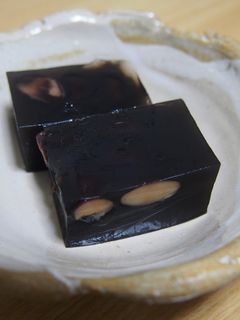 黒豆煮のようかん-レシピのメイン写真