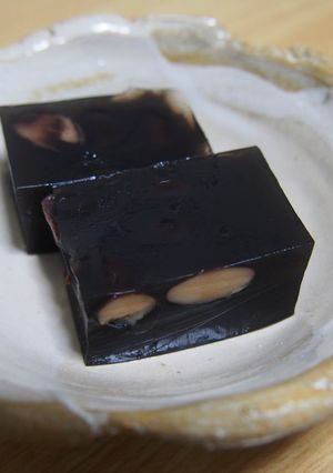 黒豆煮のようかん-レシピのメイン写真