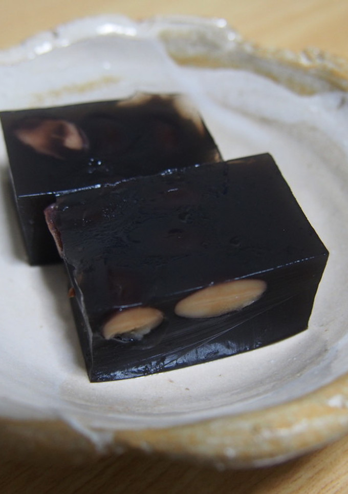 黒豆煮のようかん-レシピのメイン写真