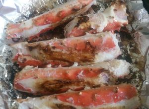フライパンで簡単に★生タラバガニの焼き方-レシピのメイン写真