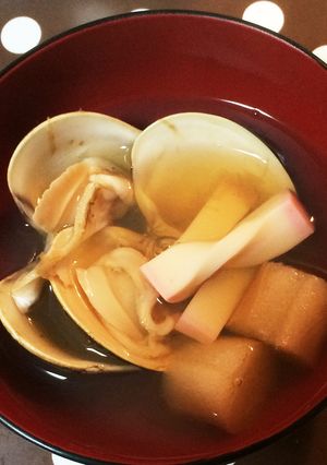 蛤のお吸い物-レシピのメイン写真