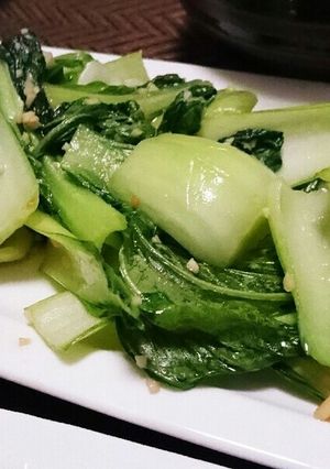 チンゲン菜◎にんにく炒め-レシピのメイン写真