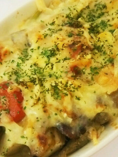 スープの素でかんたん♪おせちでグラタン-レシピのメイン写真