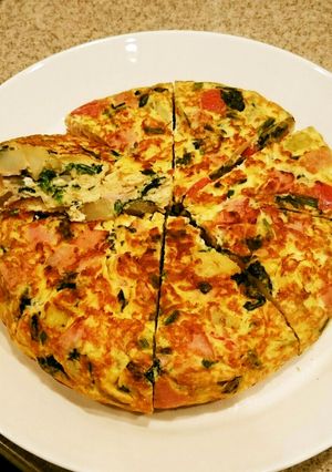 おもたせにも♪簡単！スペインオムレツ☆-レシピのメイン写真
