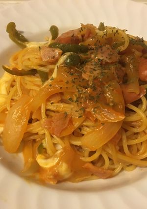 簡単！適当！本格ナポリタン-レシピのメイン写真