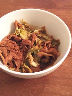 豚肉とキャベツの中華風野菜炒め-レシピのメイン写真