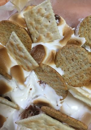クッキングシートで、お手軽サモア-レシピのメイン写真