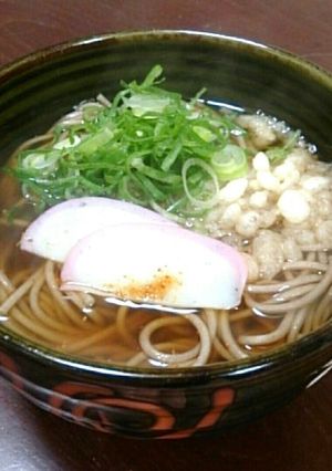 お節の残りや煮物の残りで里芋蕎麦-レシピのメイン写真