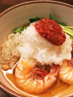 年明けに❀大根おろしと梅肉の温うどん-レシピのメイン写真