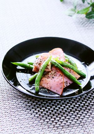 ☀ハムといんげんのバジル炒め☀-レシピのメイン写真