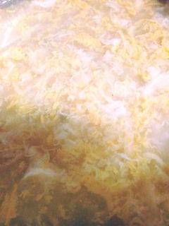 ☆ミ残ったご飯で♪簡単たまご粥☆ミ-レシピのメイン写真