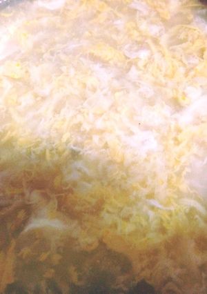 ☆ミ残ったご飯で♪簡単たまご粥☆ミ-レシピのメイン写真