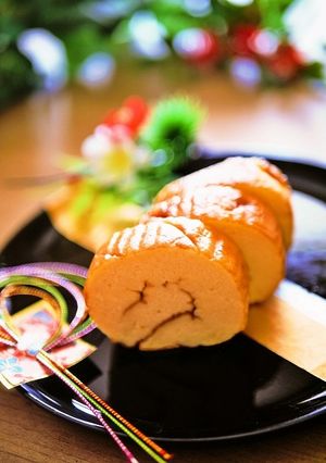 簡単☆オーブンde甘さ控えめ伊達巻-レシピのメイン写真