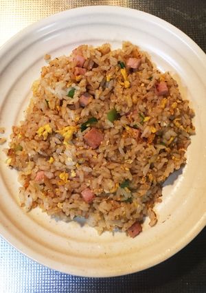 簡単！卵ハム炒飯-レシピのメイン写真