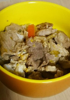 ヨシダグルメのたれで簡単‼他人丼-レシピのメイン写真