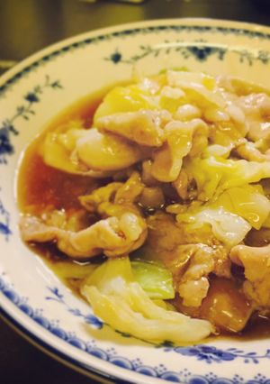 豚キャベツ（甘酢あん）-レシピのメイン写真