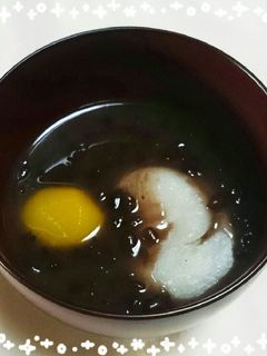 栗入りおぜんざい-レシピのメイン写真