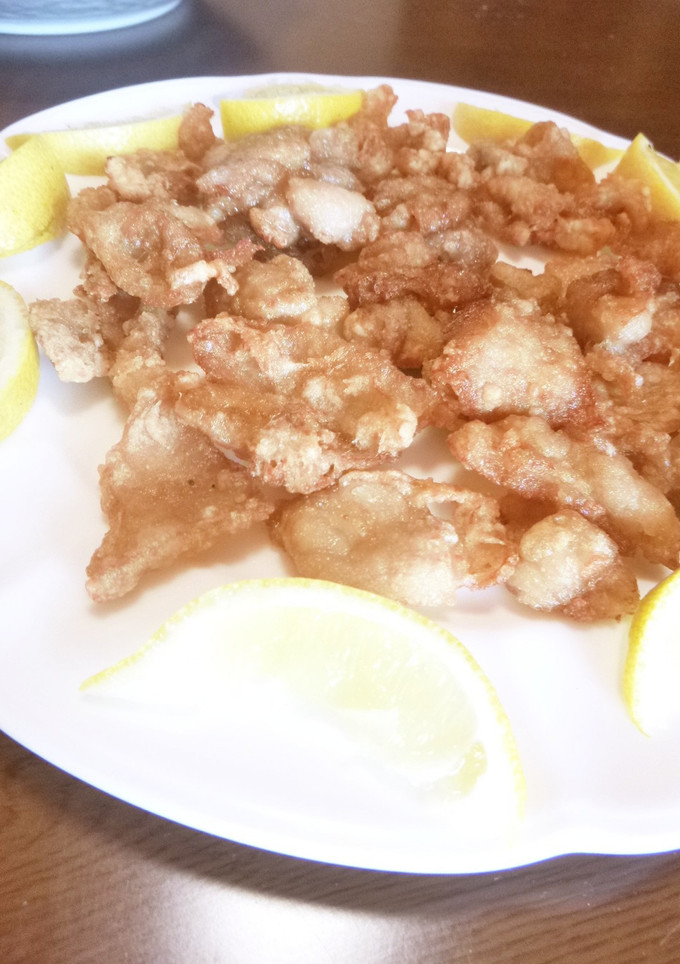 鶏皮のかりかり揚げ　山賊焼き風味-レシピのメイン写真