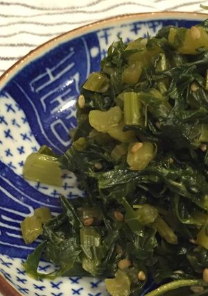 大根葉の炒り煮-レシピのメイン写真
