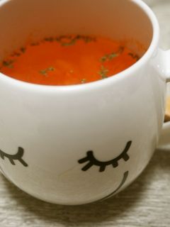 トマトだけのスープ-レシピのメイン写真