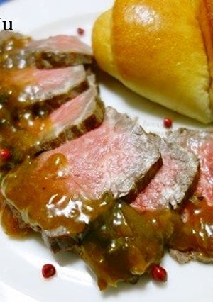 フライパンで和風ソースのローストビーフ☆-レシピのメイン写真