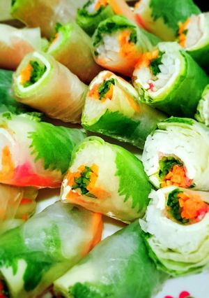 ♪野菜たっぷり生春巻♪-レシピのメイン写真