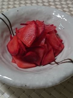 赤カブの甘酢漬け-レシピのメイン写真