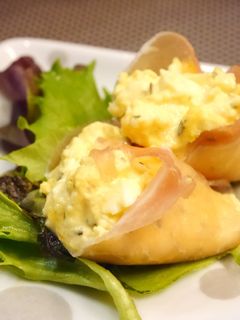 生ハムとゆで卵DEイタリアンオードブル-レシピのメイン写真