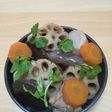 釜めしの釜で1人分の筑前煮
