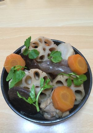 釜めしの釜で1人分の筑前煮-レシピのメイン写真