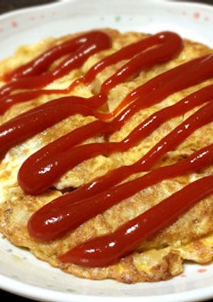 お惣菜コロッケでジャーマンオムレツ風-レシピのメイン写真