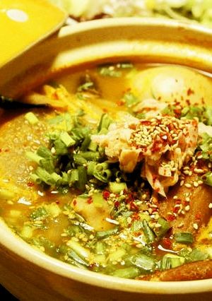 シーチキンで韓国コチジャンおでん鍋-レシピのメイン写真