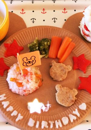 1歳バースデープレート♡お子様ランチ風〜-レシピのメイン写真