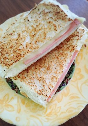 超簡単！フライパンでホットサンド-レシピのメイン写真