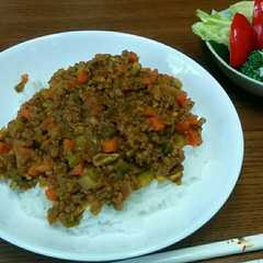 スパイスから作る辛くないキーマカレー！-レシピのメイン写真