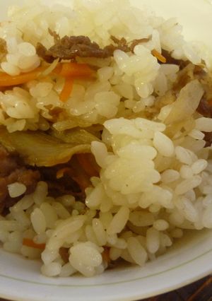 馬肉の混ぜご飯-レシピのメイン写真