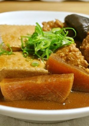 鶏団子と豆腐の味噌煮込み-レシピのメイン写真