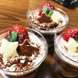 簡単カップでショートケーキ