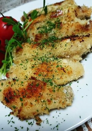 マジ旨！鶏のパン粉焼き マヨニンニク風味-レシピのメイン写真