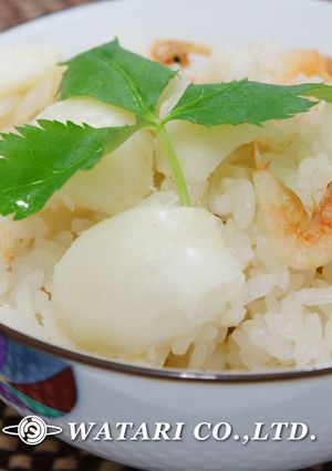 ゆり根ご飯◇ほっくりおもてなし◇使いきり-レシピのメイン写真