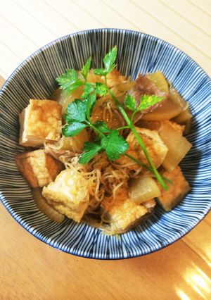 大根と厚揚げの簡単炒め煮-レシピのメイン写真