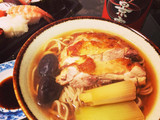 簡単で美味しい！鶏肉の年越しそば♡