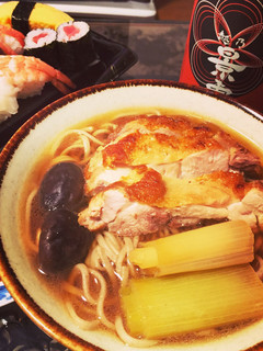 簡単で美味しい!鶏肉の年越しそば♡-レシピのメイン写真