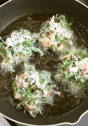 七草かきあげ~うどんに添えて~-レシピのメイン写真
