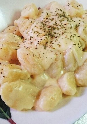 豆乳チーズソースでニョッキ-レシピのメイン写真