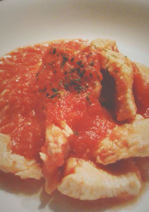 簡単✩チキンのトマト煮込み-レシピのメイン写真