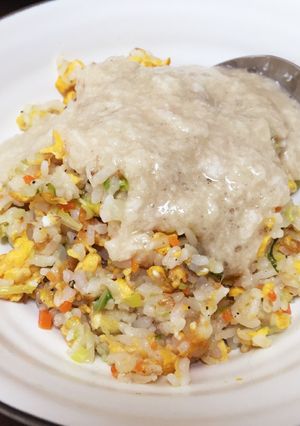 子供も大好き！とろろチャーハン-レシピのメイン写真