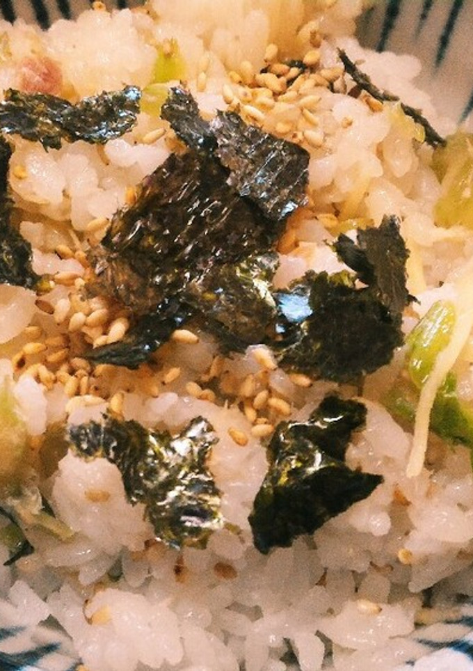 野沢菜とツナの混ぜご飯-レシピのメイン写真